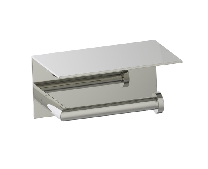 Kartners - Oslo Toilet Paper Holder with Shelf