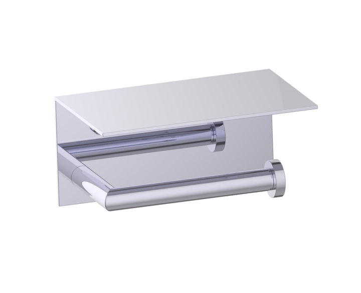 Kartners - Oslo Toilet Paper Holder with Shelf