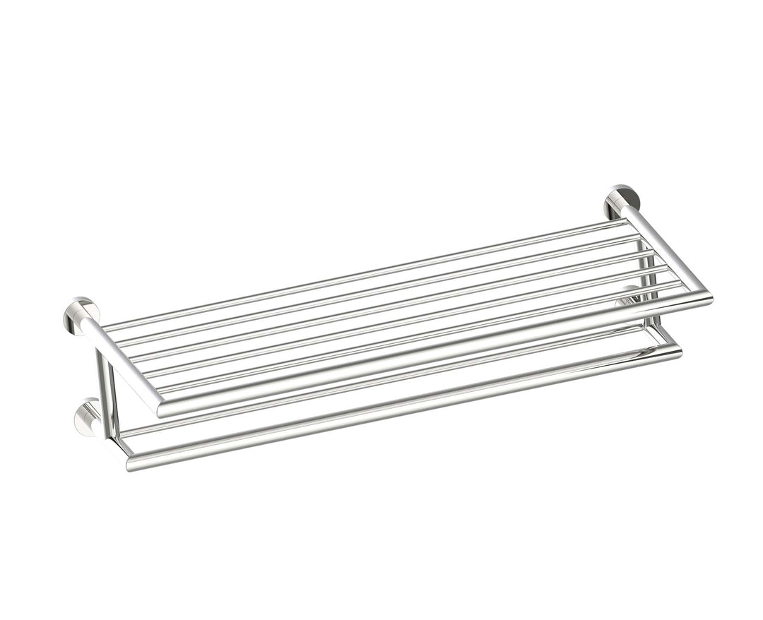 Kartners - Oslo Towel Shelf with Double Towel Bar