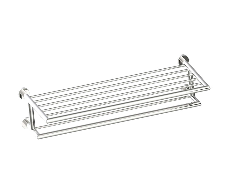 Kartners - Oslo Towel Shelf with Double Towel Bar