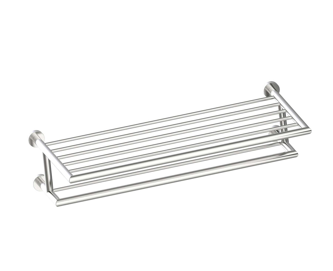 Kartners - Oslo Towel Shelf with Double Towel Bar