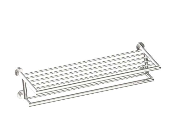 Kartners - Oslo Towel Shelf with Double Towel Bar