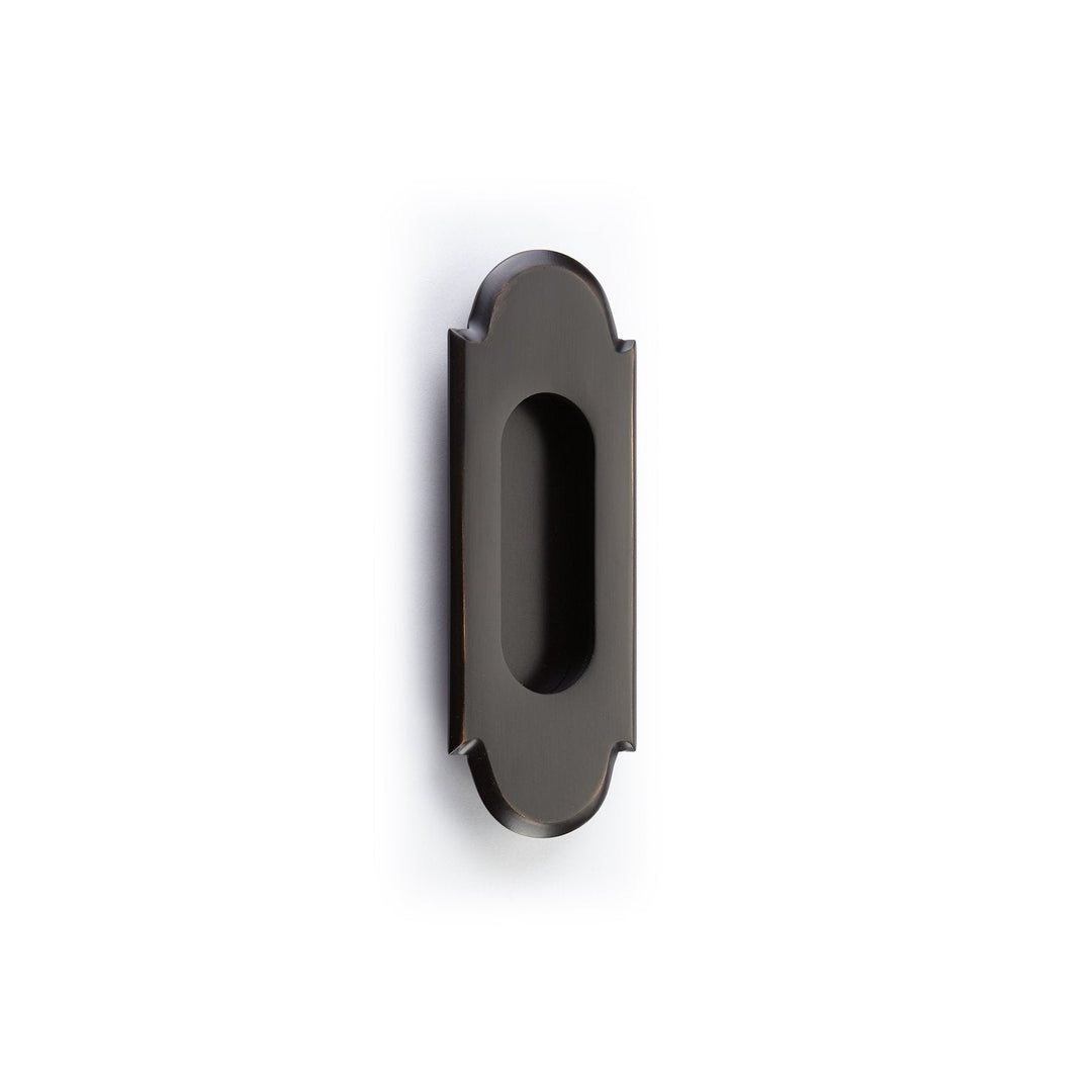 EMTEK - Brass #8 Style Flush Pull