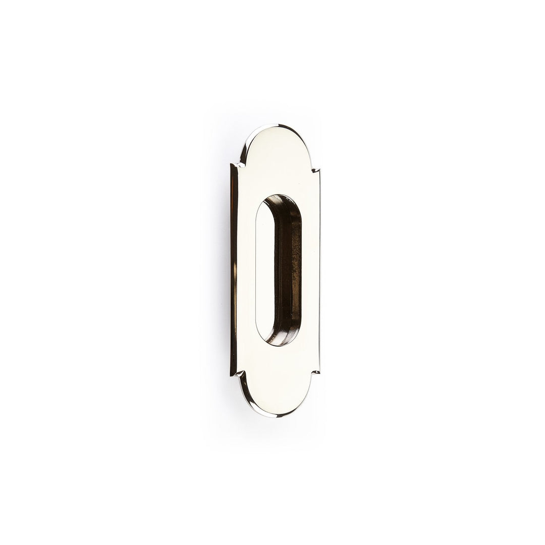 EMTEK - Brass #8 Style Flush Pull
