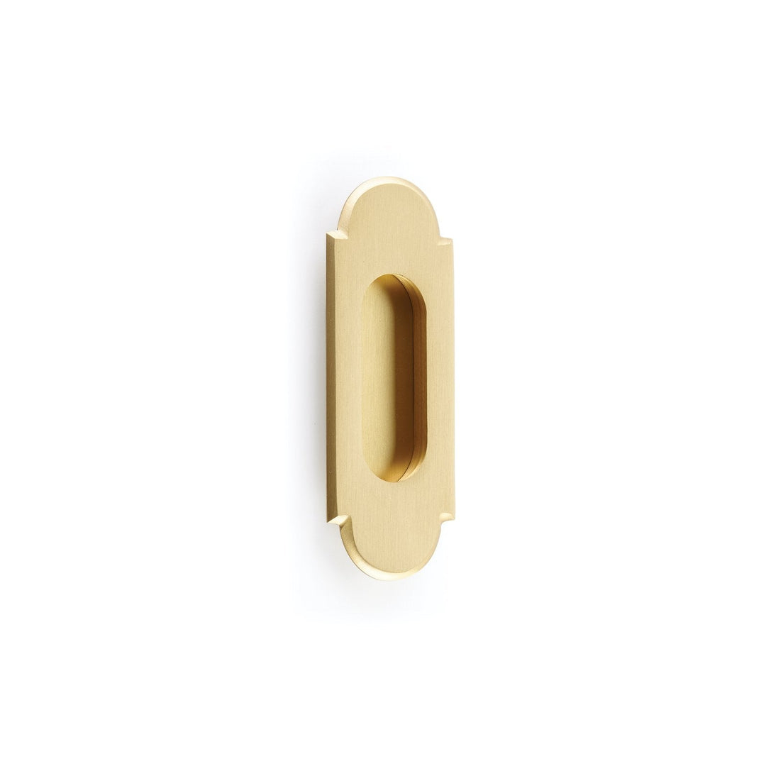 EMTEK - Brass #8 Style Flush Pull