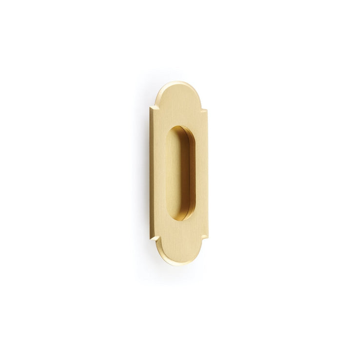EMTEK - Brass #8 Style Flush Pull