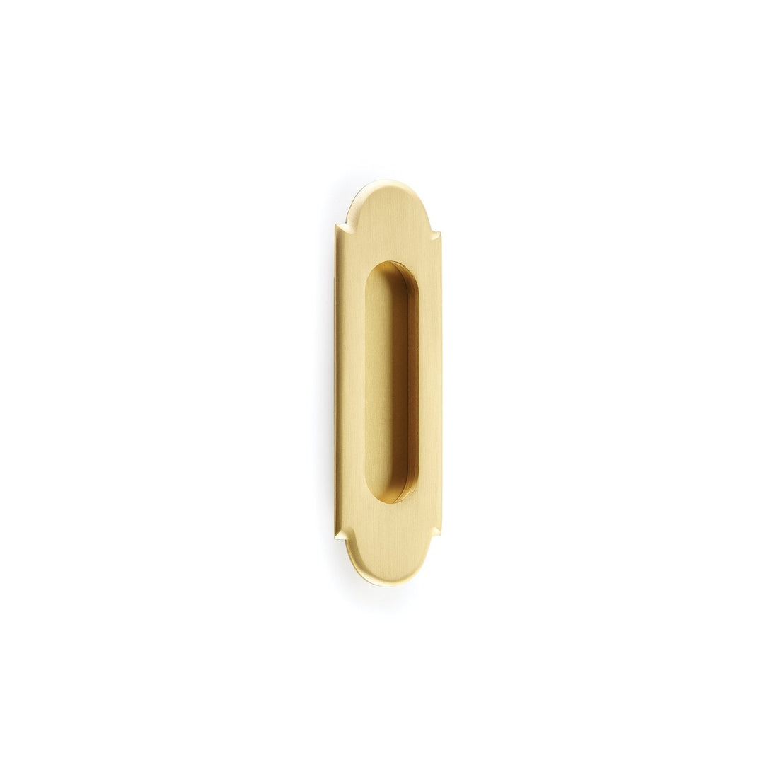 EMTEK - Brass #8 Style Flush Pull
