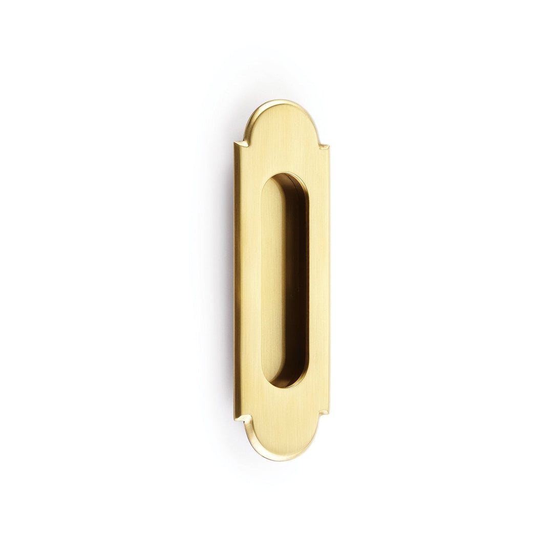 EMTEK - Brass #8 Style Flush Pull