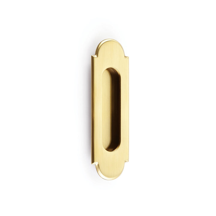EMTEK - Brass #8 Style Flush Pull
