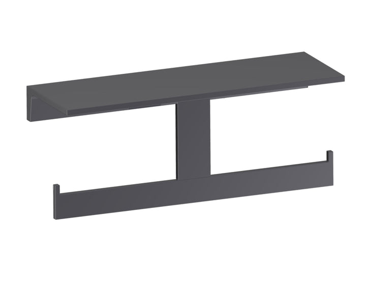 Kartners - Berlin Shelf W/Double Toilet Paper Holder