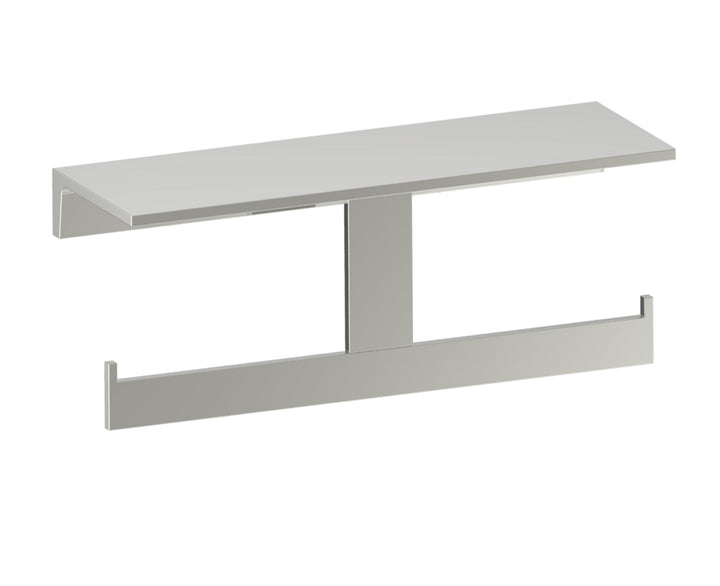 Kartners - Berlin Shelf W/Double Toilet Paper Holder