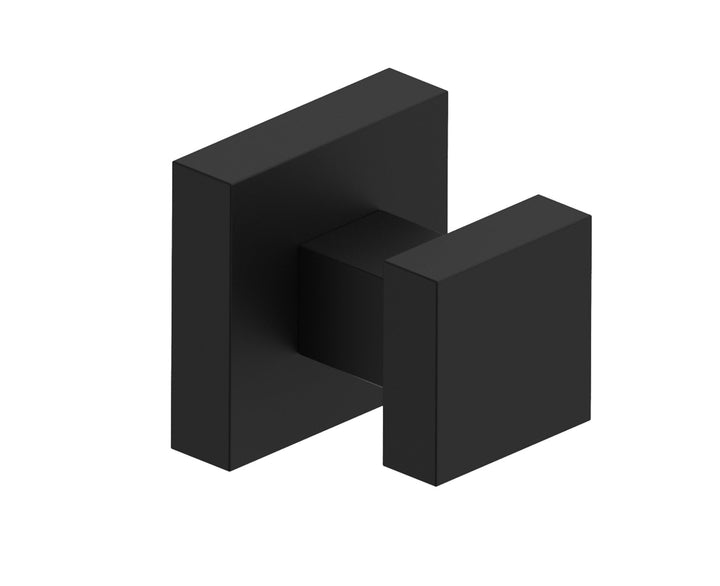 Kartners - London Square Robe Hook With Rosett