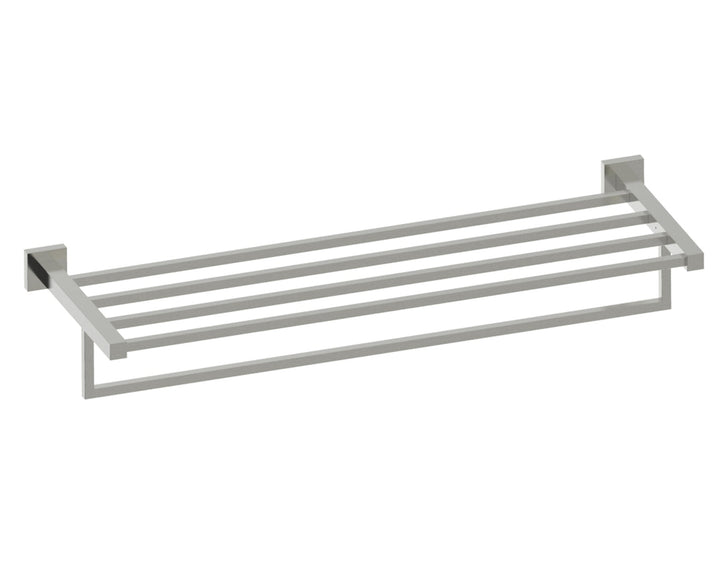Kartners - London Towel Shelf With Towel Bar 24"