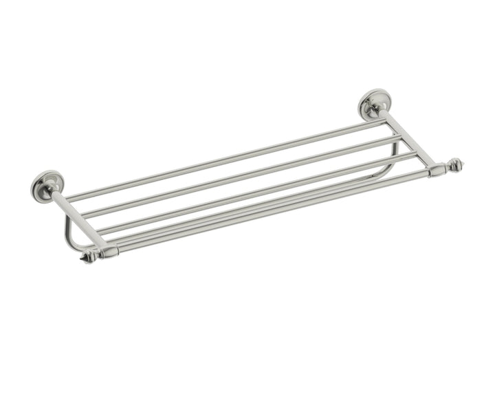 Kartners - Lyon Towel Shelf With Towel Bar 24"