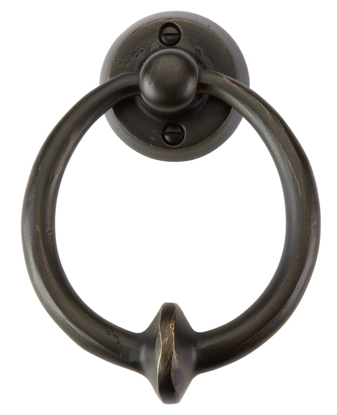 EMTEK - Brz Ring/Knocker 4"