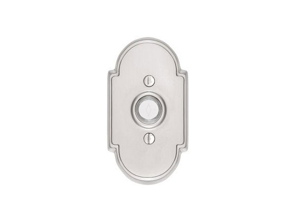 EMTEK - Brass Door Bell, #8 Rosette
