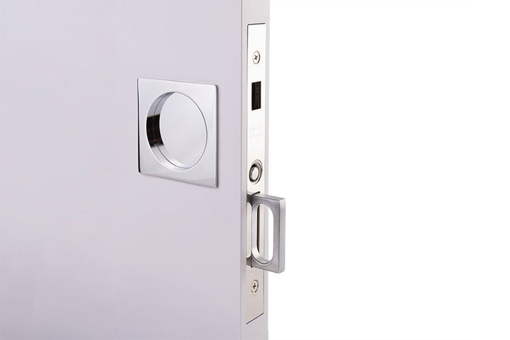 EMTEK - Square Pocket Door Lock