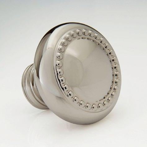 Water Street Brass - Bead Round Knob