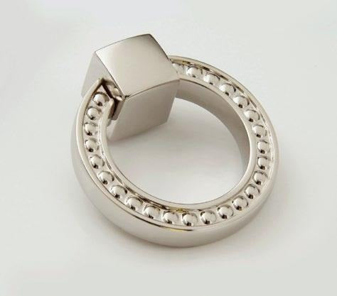 Water Street Brass - Bead Round Ring Pull