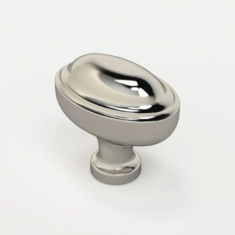 Water Street Brass - Jamestown Oval Knob