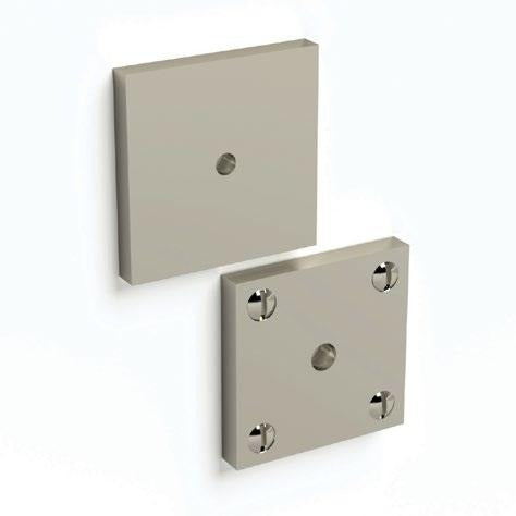 Water Street Brass - Manor Square Backplate Surface Mount