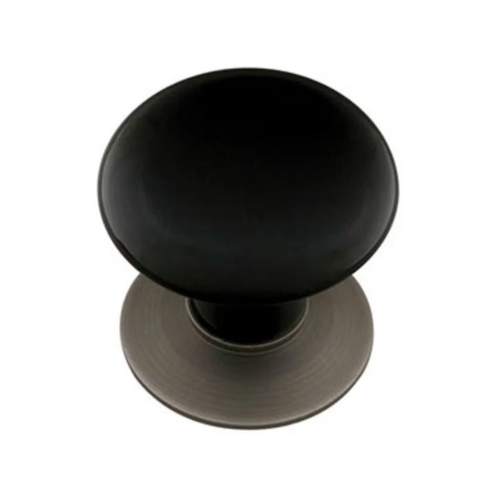 EMTEK - Porcelain Knob, Ebony