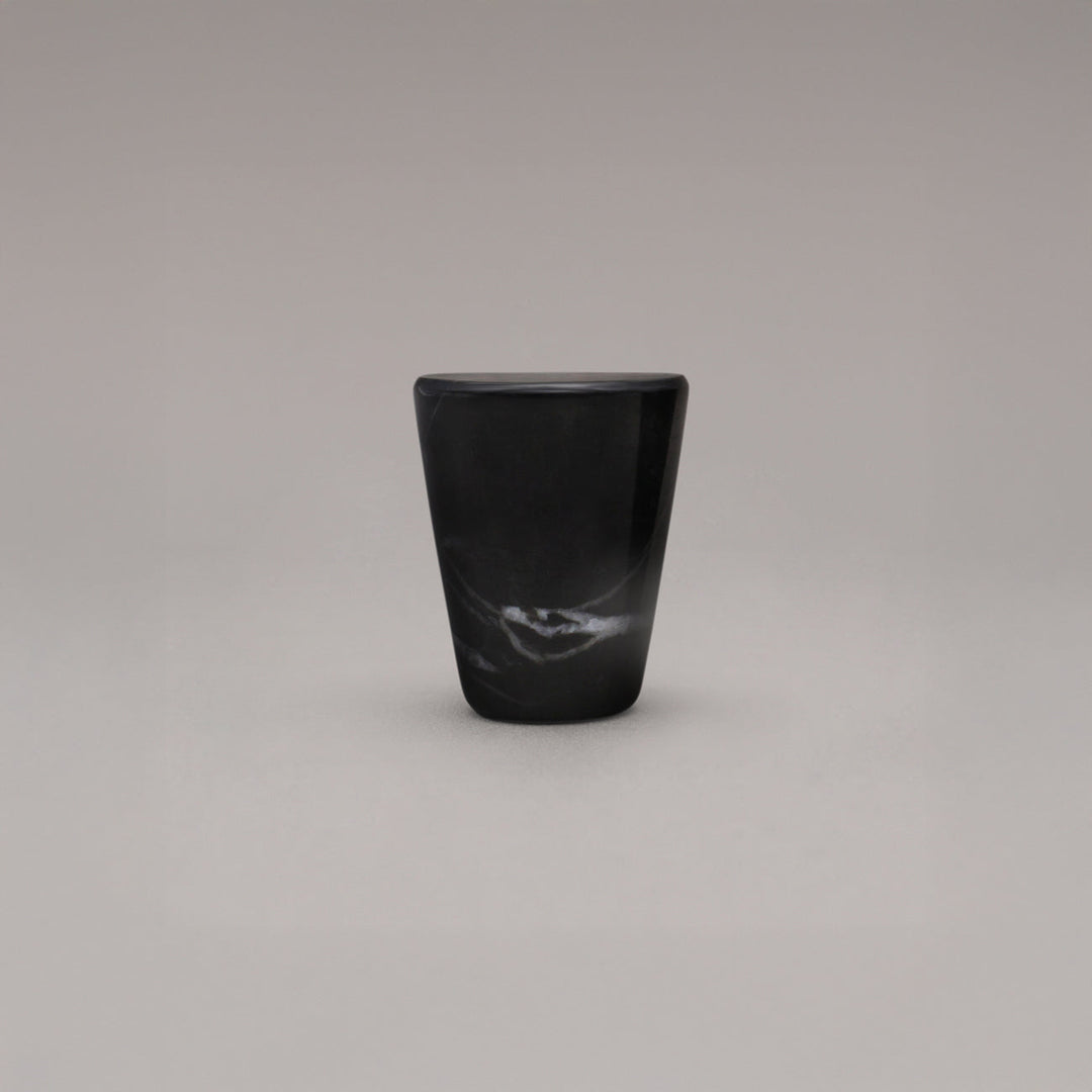 Small Black Marble Knob.
