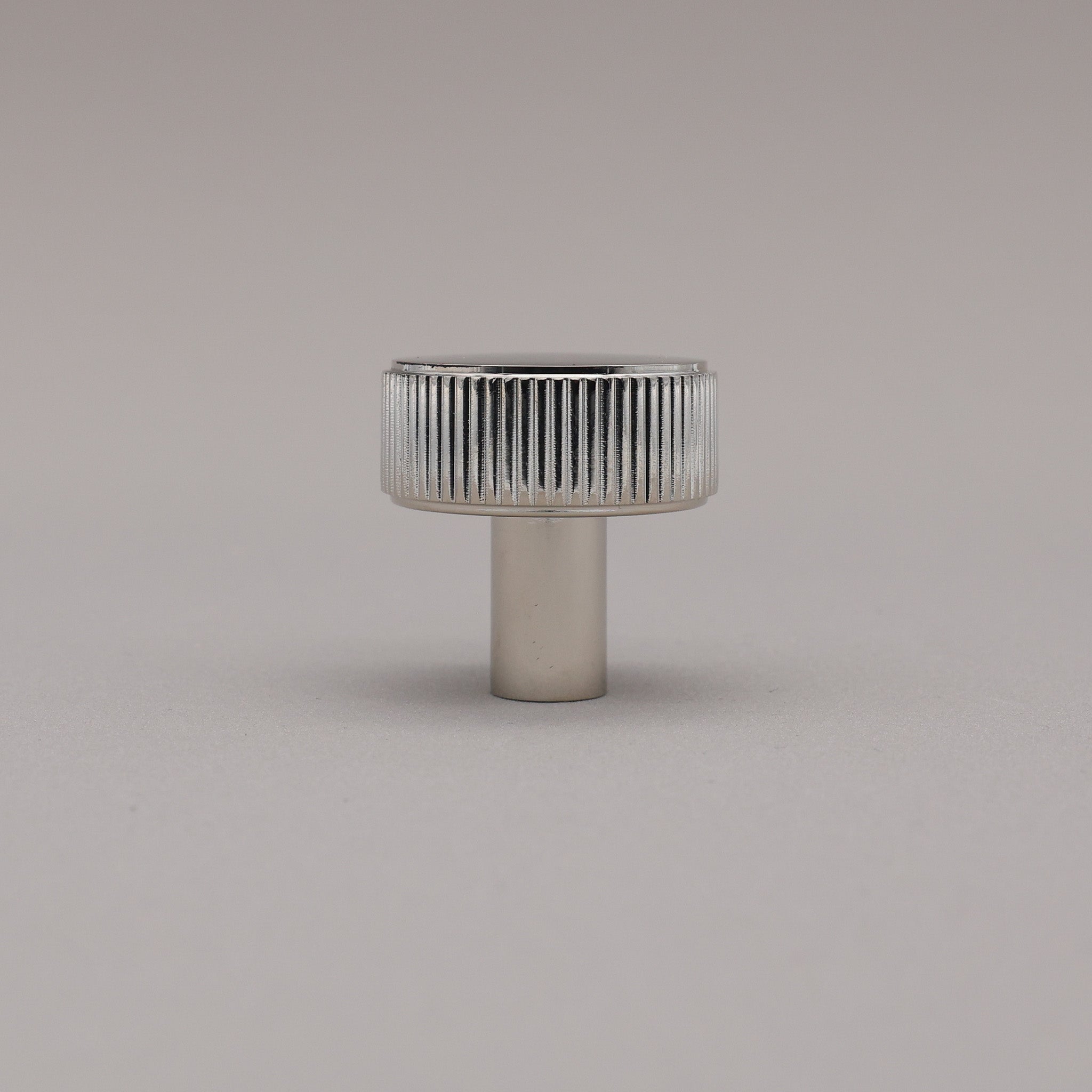 Ribbed Cabinet Knob - Fluted Hardware Made with 100% Solid Brass ...