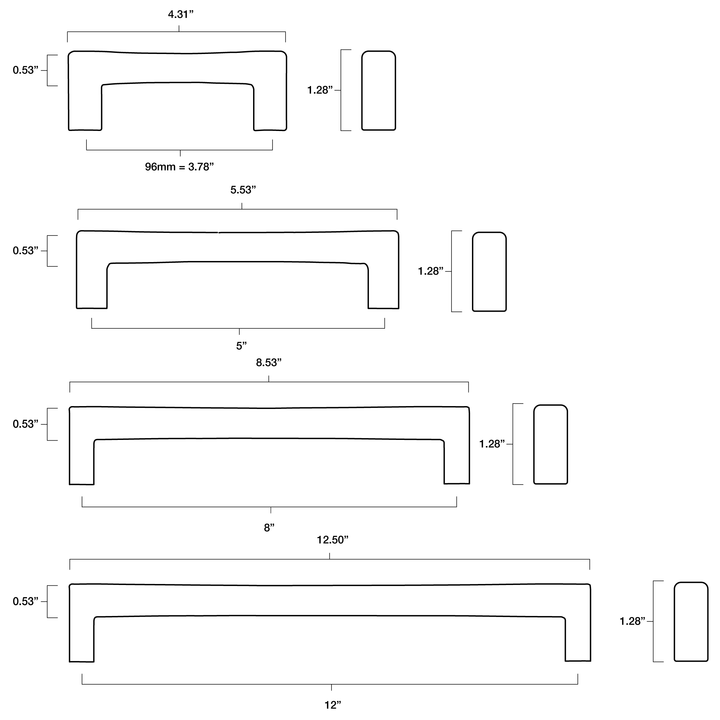 Specification Drawing for Twist Handle