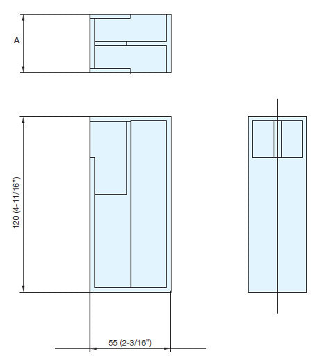 Sugatsune - Contemporary Sliding Door Handle