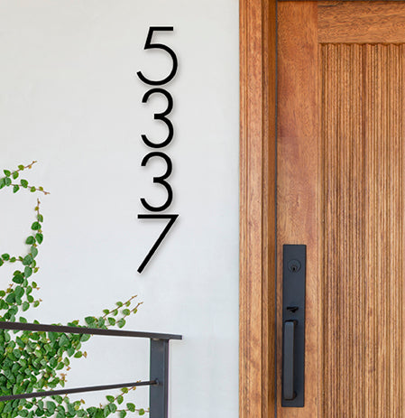 EMTEK - 7" Modern House Number #1