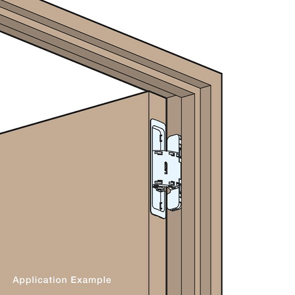 Sugatsune - 3 Way Adjustable Concealed Hinge (Surface Mount)