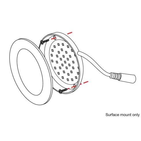 Task Lighting -190 Lumens/Fixture 12-volt Standard Output Ultra-Thin Series Puck Light