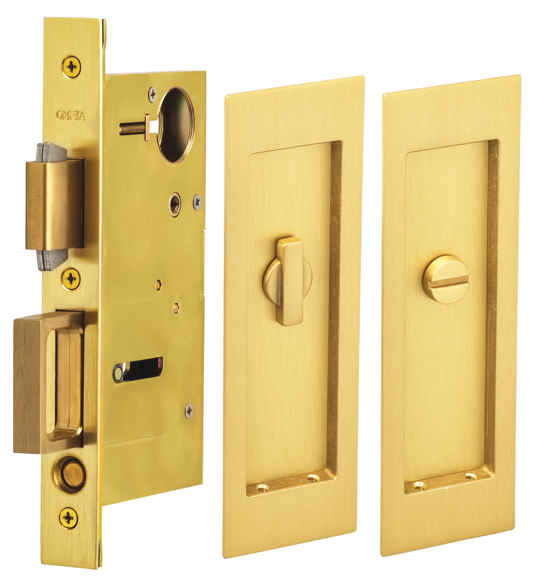 Banbury Lane - Modern Pocket Door Mortise Privacy Kit