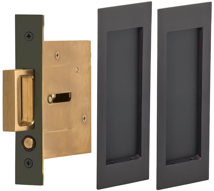 Omnia - Modern Pocket Door Mortise Passage Kit