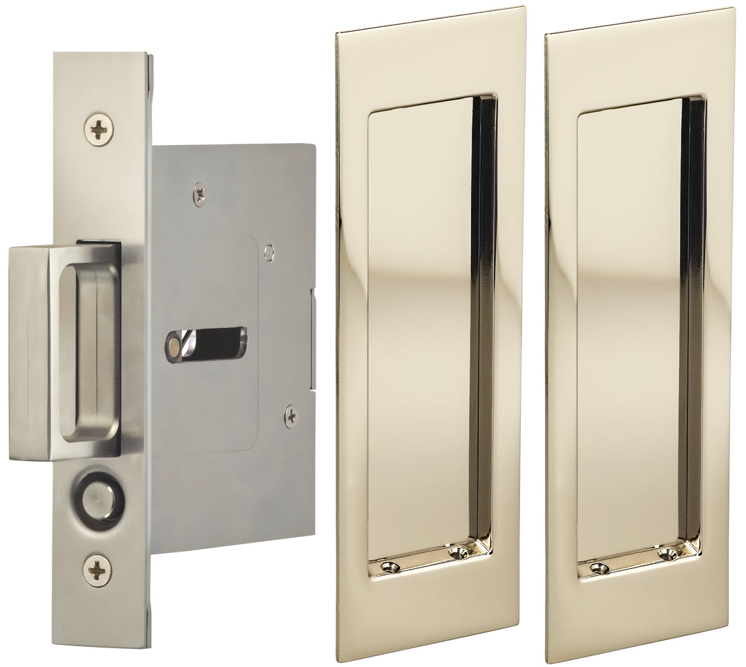 Omnia - Modern Pocket Door Mortise Passage Kit