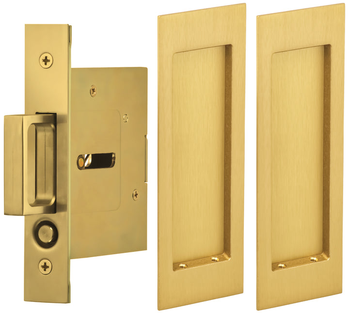 Omnia - Modern Pocket Door Mortise Passage Kit