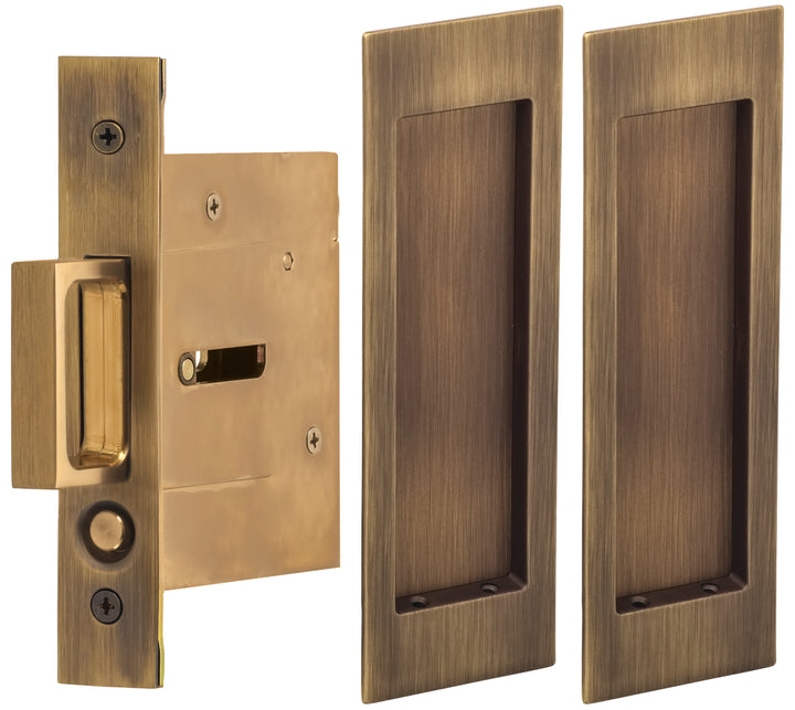 Omnia - Modern Pocket Door Mortise Passage Kit