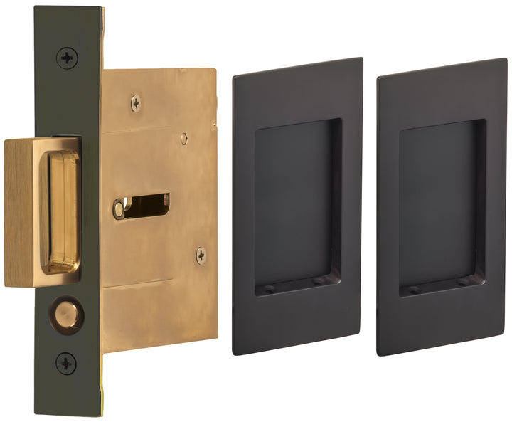 Banbury Lane - Modern Compact Pocket Door Mortise Passage Kit