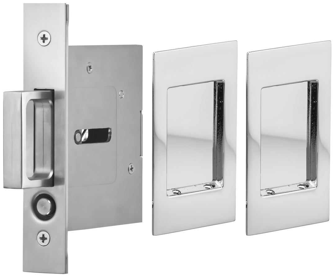 Banbury Lane - Modern Compact Pocket Door Mortise Passage Kit