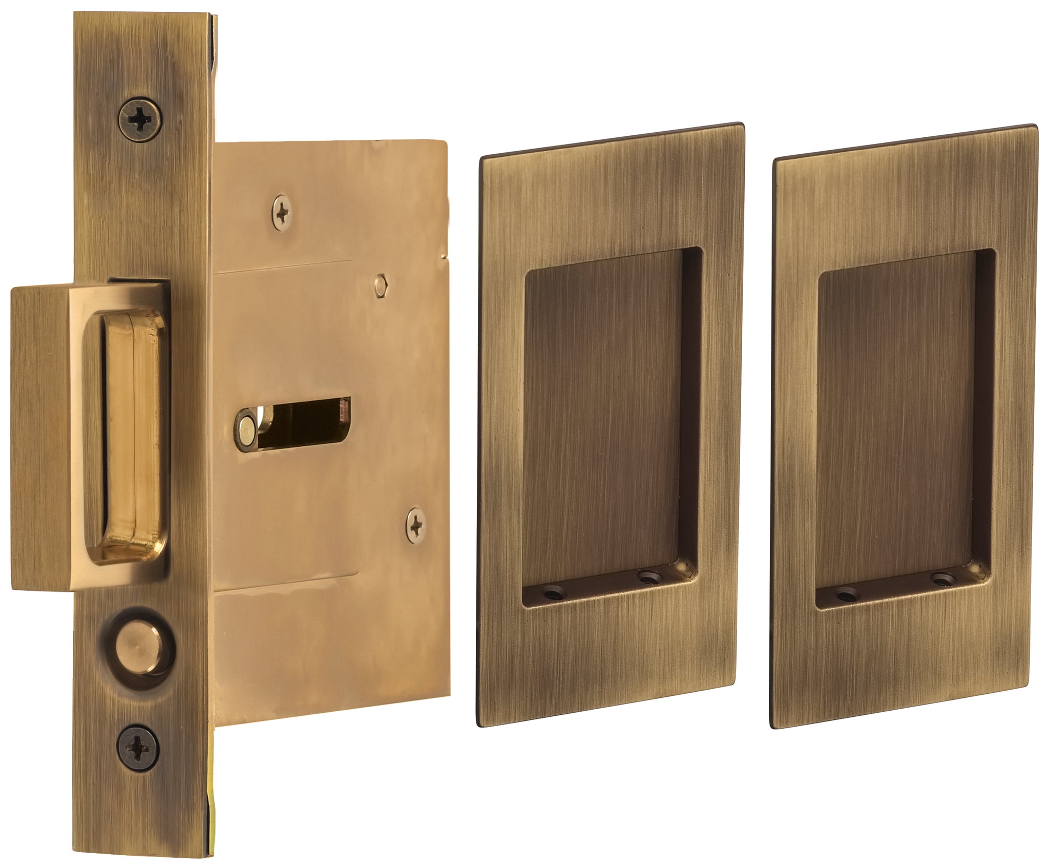 Banbury Lane - Modern Compact Pocket Door Mortise Passage Kit