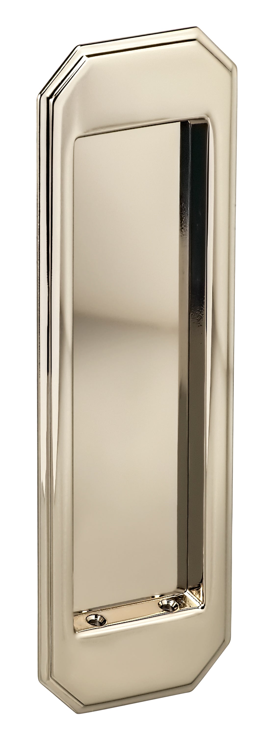 Omnia - Traditional Flush Pull – Solid Brass