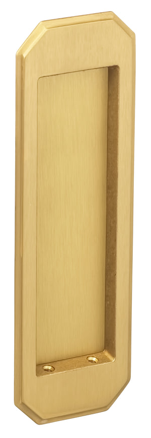 Omnia - Traditional Flush Pull – Solid Brass