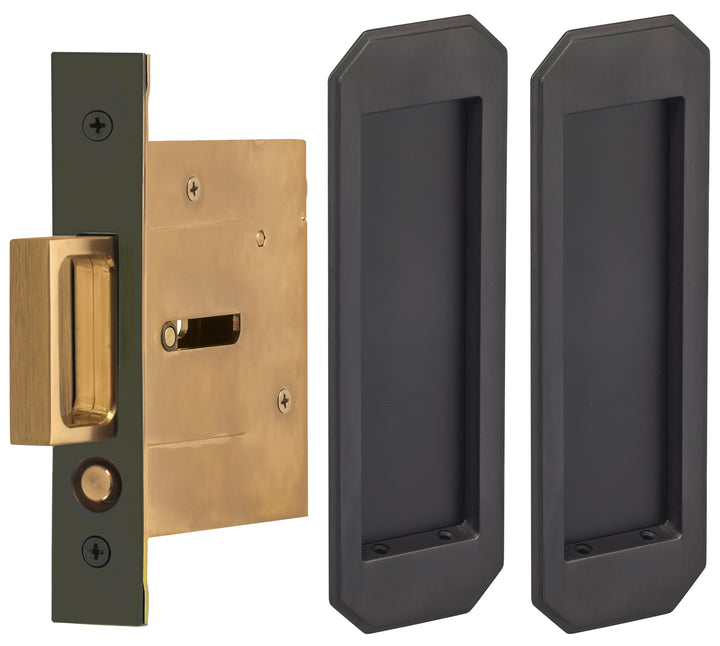 Omnia - Traditional Pocket Door Mortise Passage Kit