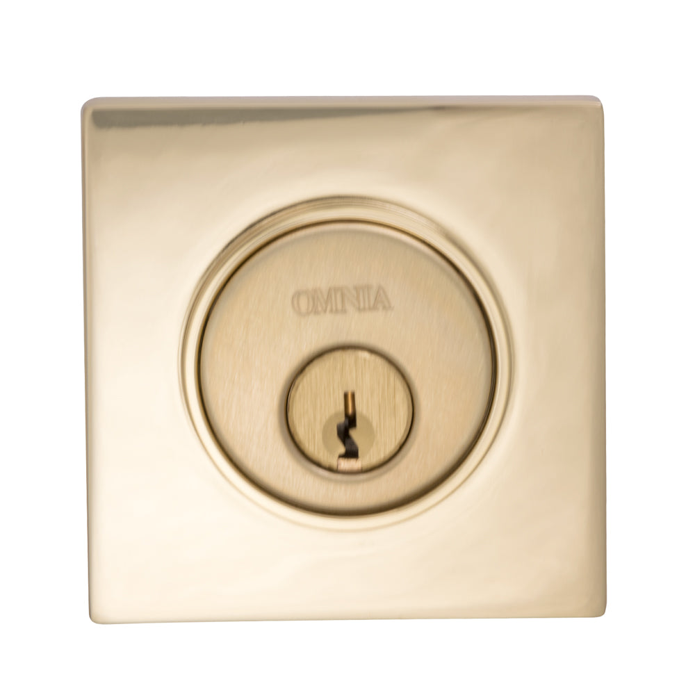 Omnia - Square Deadbolt – Banbury Lane Design Centre