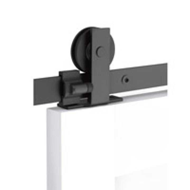 EMTEK - Barn Door Track - Face Mount - Stainless Steel