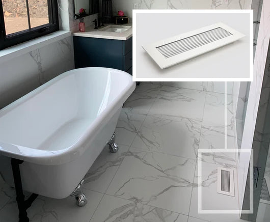 kül grilles - Glacier Frost