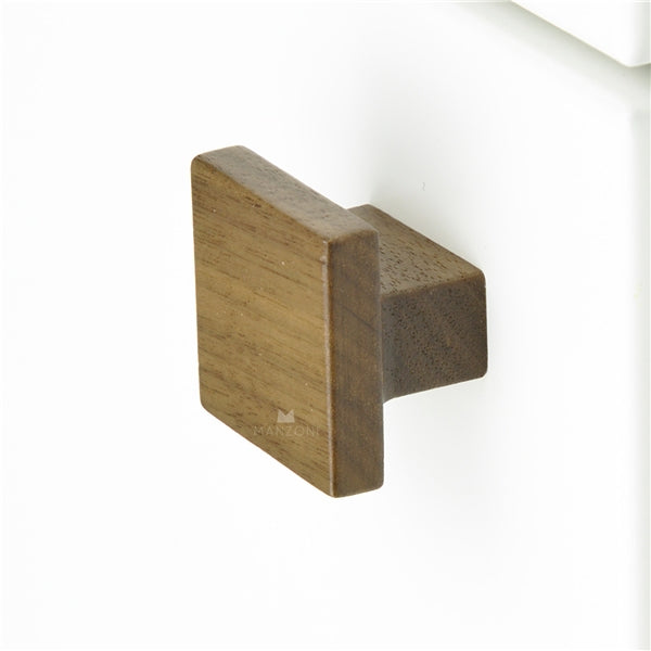 Ashley Norton - Modern Square Knob - Wood