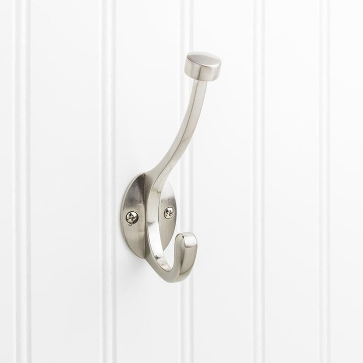 Hardware Resources - Pilltop Double Pronged Coat Hook